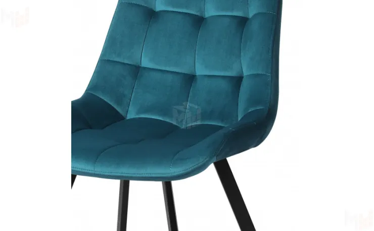 Стул поворотный Эйден М Confetti izumrud/черный