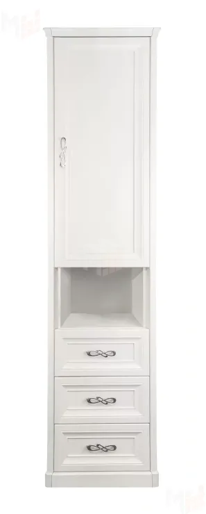 Шкаф детский Мишель 1-ств без зеркал белый матовый
