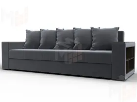 Диван прямой Дубай Лайт ( Серый )