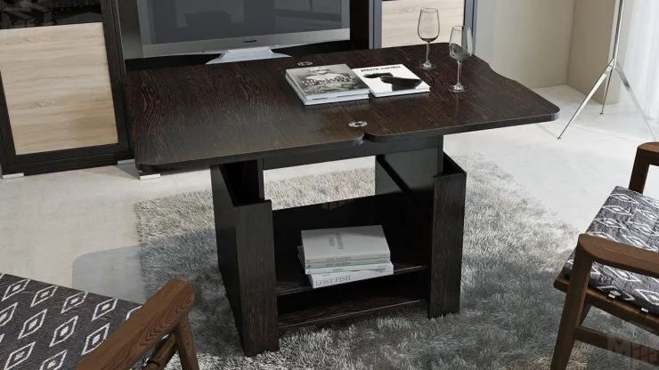 Стол журнальный трансформер Тип 5