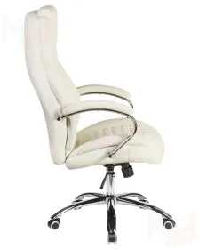 Офисное кресло для руководителей DOBRIN CHESTER (кремовый)