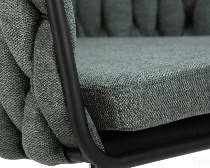 Стул обеденный DOBRIN MATILDA (зеленая ткань (LAR 275-23))