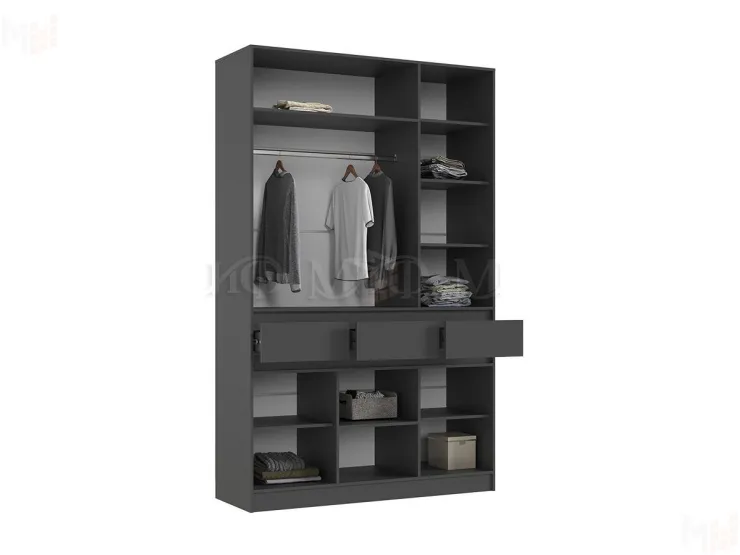 Прихожая Роджина-2 (графит/крафт белый)