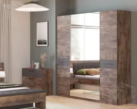 Шкаф четырехдверный Глазго