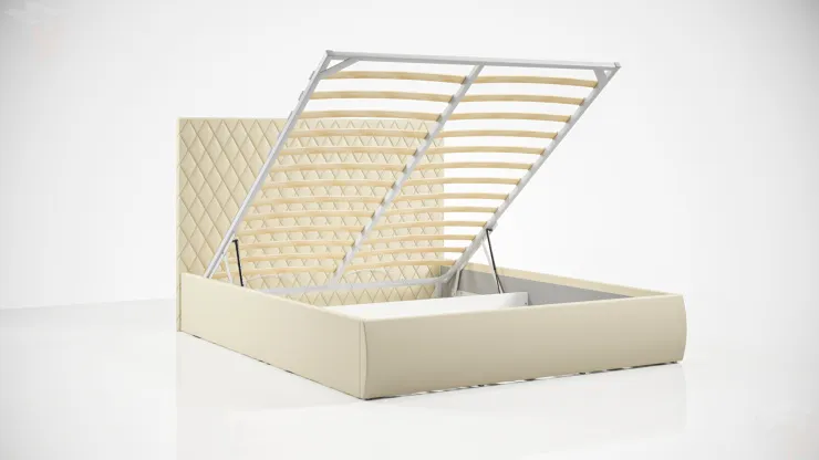 Кровать Стелла Beige 160 с подъемным механизмом