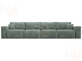 Диван прямой Лига-081 НПБ МегаЛонг ( BRUT 08 зеленый )