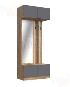 Прихожая Роджина (крафт золотой/графит)