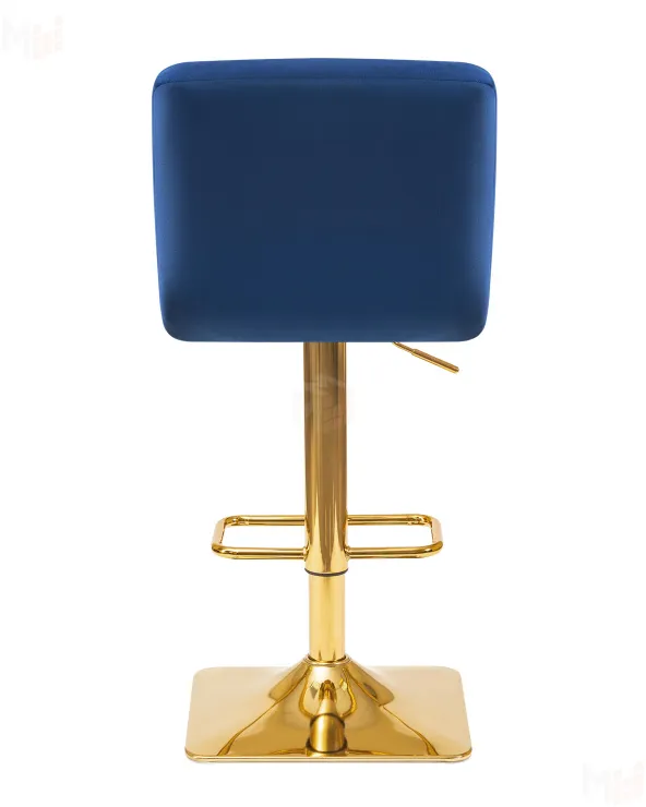 Стул барный DOBRIN GOLDIE (синий велюр (MJ9-117))