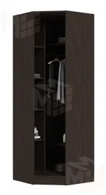 Шкаф угловой Гармония ШУ-601М дуб белфорт венге