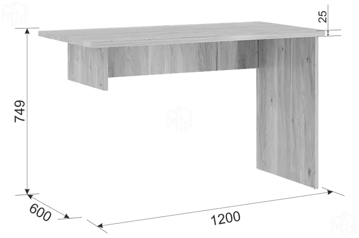 Стол 32 дуб мария