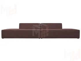 Диван прямой модульный Монс лофт ( JOLY 09 бордовый )