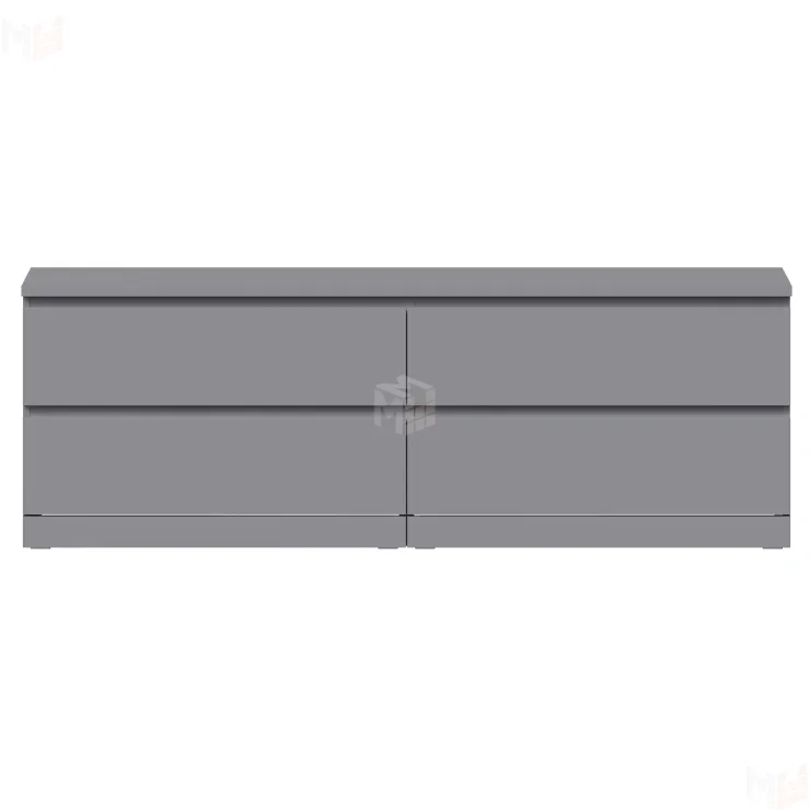 Комод Варма 4Д серый