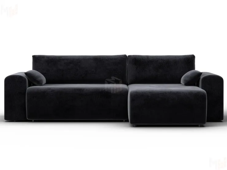 Диван угловой Лига-099 угол универсальный ( TOWER 11 темно-серый )