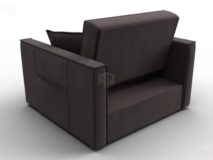 Кресло-кровать Лига-104 (80) ( SEVEN 727 коричневый )