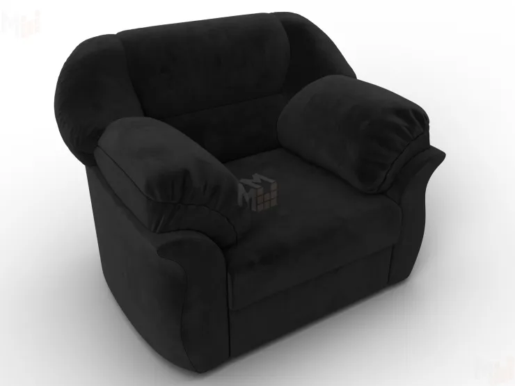 Кресло Карнелла ( SEVEN 35 черный )