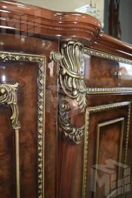 Сервант Джоконда 5-ств корень дуба глянец