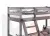 Двухъярусная кровать Соня 10 с наклонной лестницей (Лаванда)