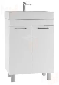 Тумба под умывальник "Енисей 60" Контраст без ящика Айсберг