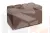 Пуфик Мишель 750 (велюр шоколад)