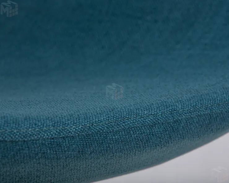 Кресло дизайнерское DOBRIN SWAN (синяя ткань IF6)