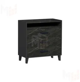 Комод  Айрис 455 Антрацит/Креатель