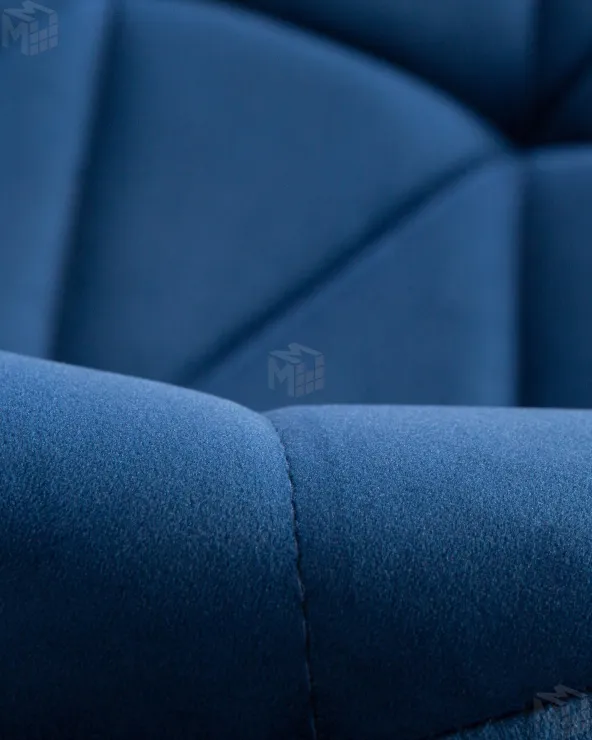 Стул барный DOBRIN BARNY (синий велюр (MJ9-117))