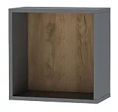 Полка ПЛ-1 Квадро Графит