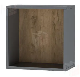 Полка ПЛ-1 Квадро Графит