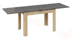 Стол раздвижной Промо  тип 4 Дуб Крафт золотой, Ателье темное