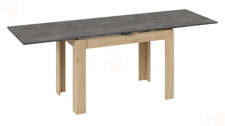 Стол раздвижной Промо  тип 4 Дуб Крафт золотой, Ателье темное