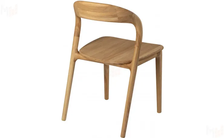 Стул деревянный из массива дуба Соул Дуб натуральный