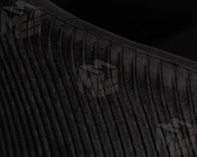 Кресло дизайнерское DOBRIN EDISON (черный велюр (1922-21))