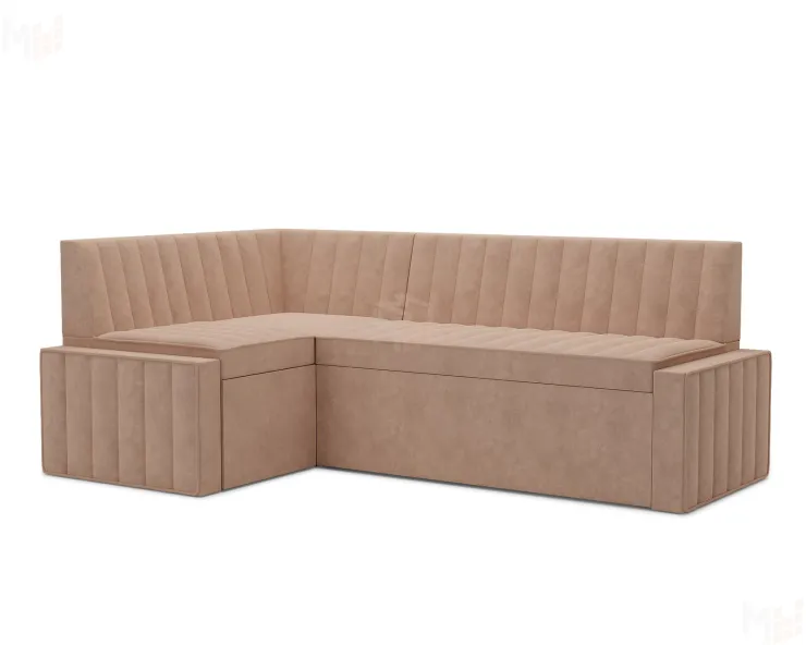 Вермут Левый угол (Бежевый - Luna 061) 193х82х113 см