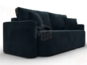 Диван прямой Лига-118 НПБ ( LAIM 21 графит )