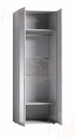 Шкаф для одежды PAOLA 54 Зеркало Левый+ Стандарт Правый