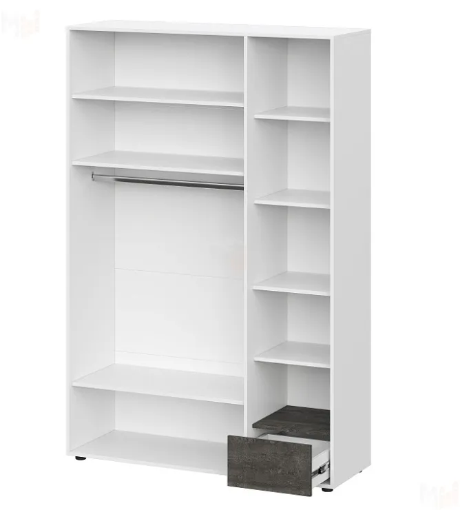 Шкаф комбинированный трехстворчатый Анри