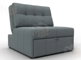 Кресло-кровать Лига-107 (80) ( Амур 07 серый )