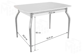 Стол обеденный раздвижной Танго Кофе