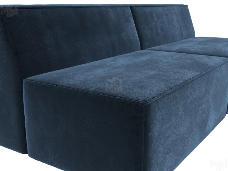 Диван прямой модульный Монс ( TOWER 13 синий )