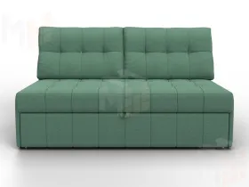 Диван прямой Лига-107 (140) ( Амур 11 зеленый )