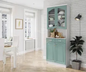 Буфет Прованс-08 (клен бирюза)