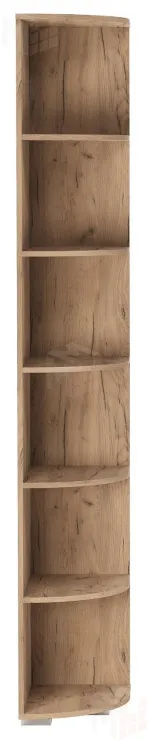 Шкаф торцевой ГРЕТТА Крафт золотой