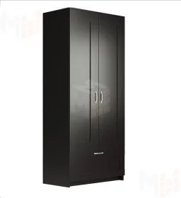 Шкаф Сириус 2 двери 1 ящик (венге)