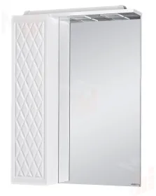 Шкаф-зеркало 3D 60 Эл. левый/правый Домино