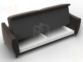 Диван-книжка Лига-095 НПБ ( SEVEN 727 коричневый )