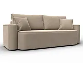 Диван прямой Лига-118 НПБ ( SEVEN 729 бежевый )