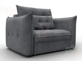 Кресло Лига-100 НПБ ( BRUT 16 темно-серый )