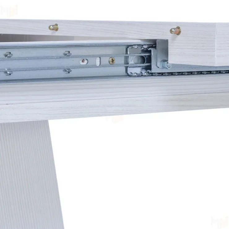 Стол раздвижной Leset Луссо Бодега белый/Серый