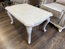 Столик прямоугольный Патрисия крем корень глянец