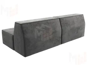 Диван прямой модульный Монс ( TOWER 10 серый )